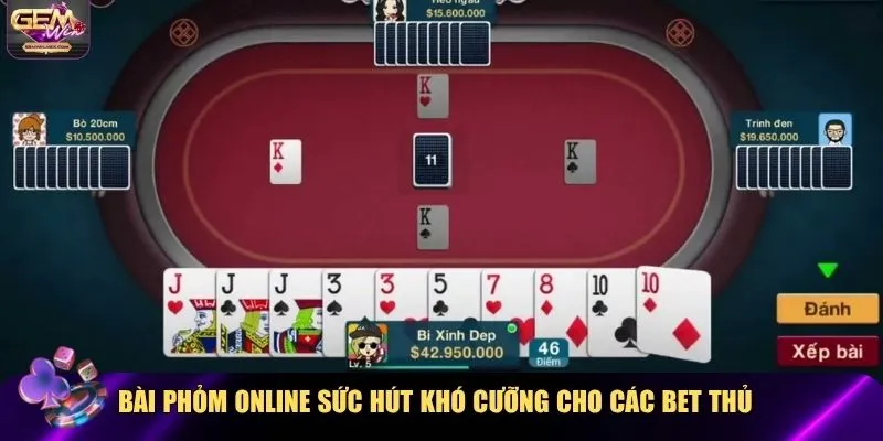 bài phỏm online