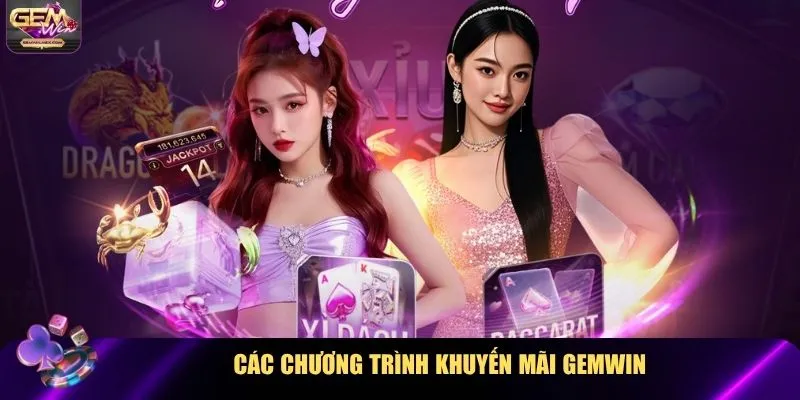 Các chương trình khuyến mãi Gemwin