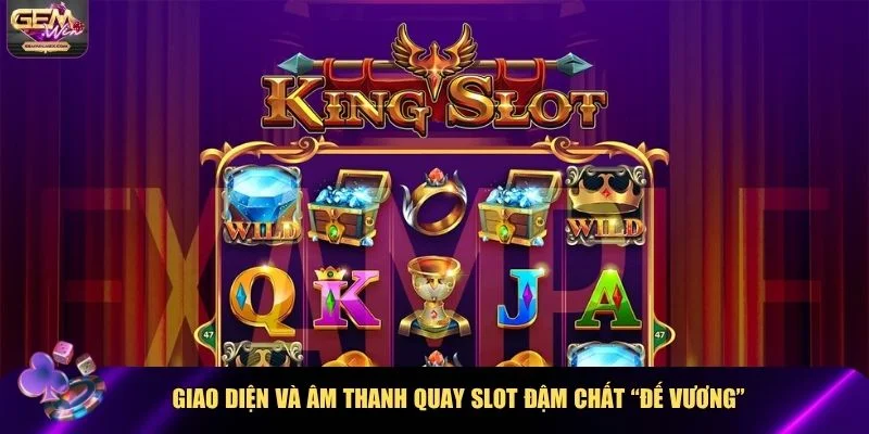 Giao diện và âm thanh Nổ hũ Đế Vương Gemwin